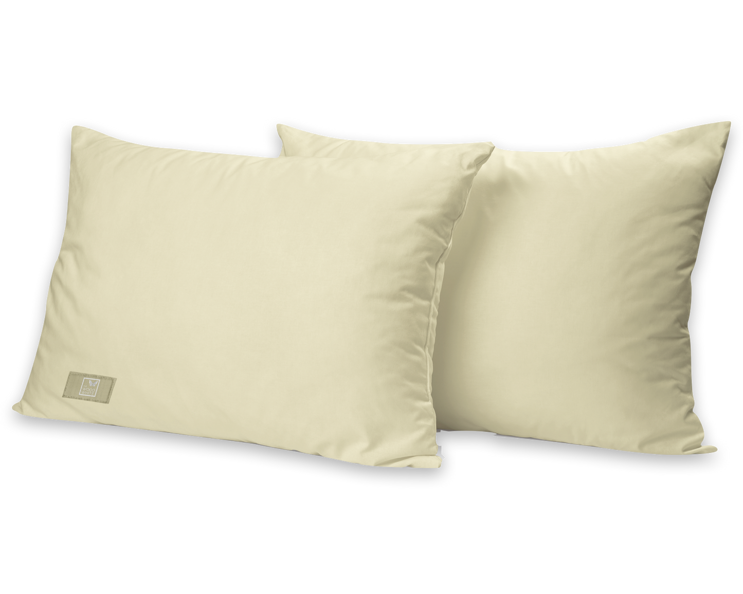 Premium Plain Microfiber Pillows Set of 2