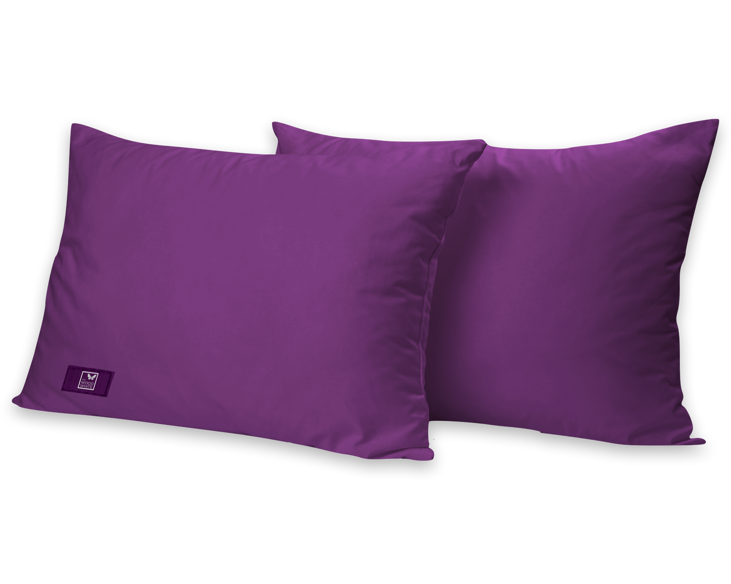 Premium Plain Microfiber Pillows Set of 2