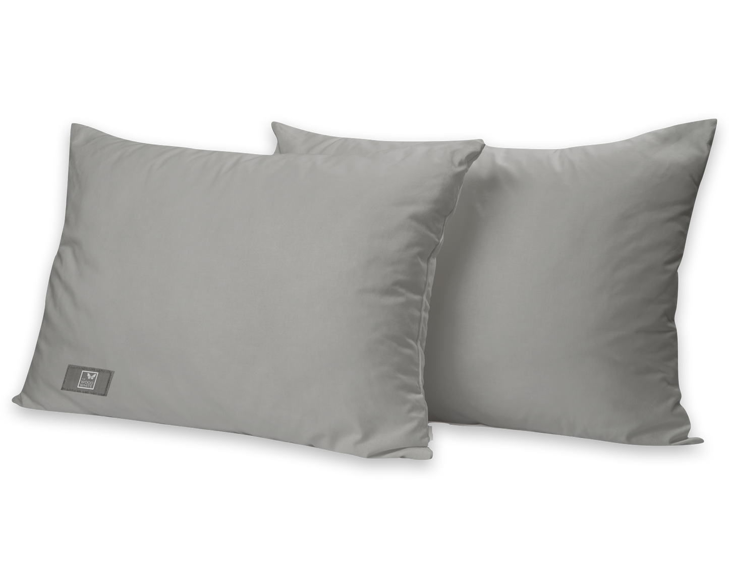 Premium Plain Microfiber Pillows Set of 2