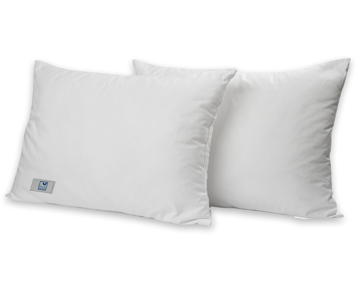 Premium Plain Microfiber Pillows Set of 2