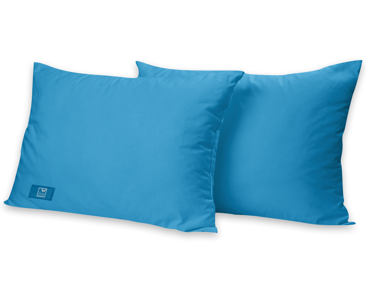 Premium Plain Microfiber Pillows Set of 2