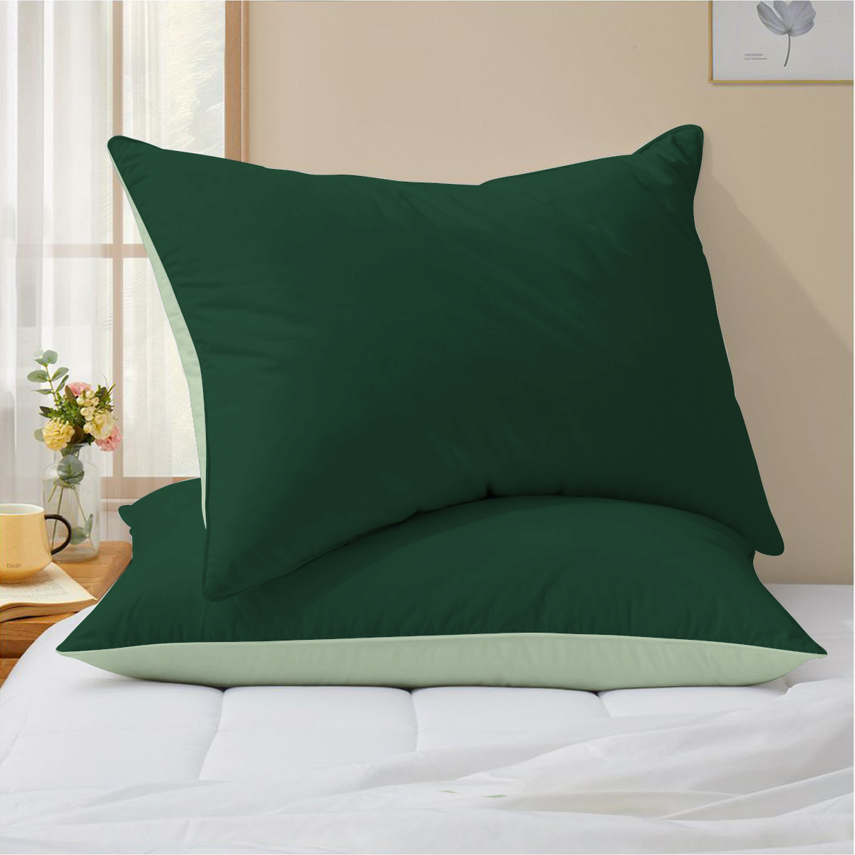 Reversible Coloured Pillows