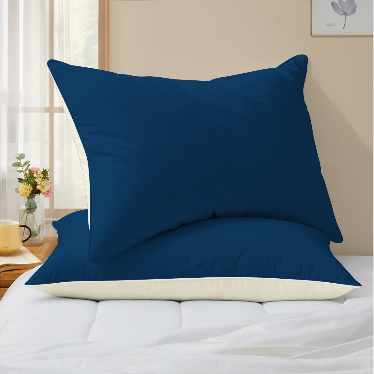 Reversible Coloured Pillows